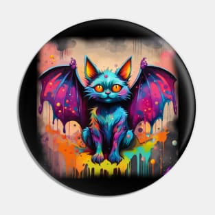 VIBRANT VISIONS (BATCAT) Pin