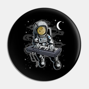 Astronaut Organ Dogecoin DOGE Coin To The Moon Crypto Token Cryptocurrency Blockchain Wallet Birthday Gift For Men Women Kids Pin