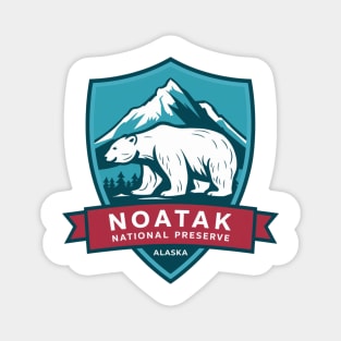 Noatak National Preserve Alaska Bear Magnet