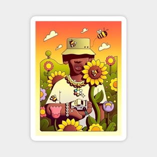 Flower Boy and Bee Magnet