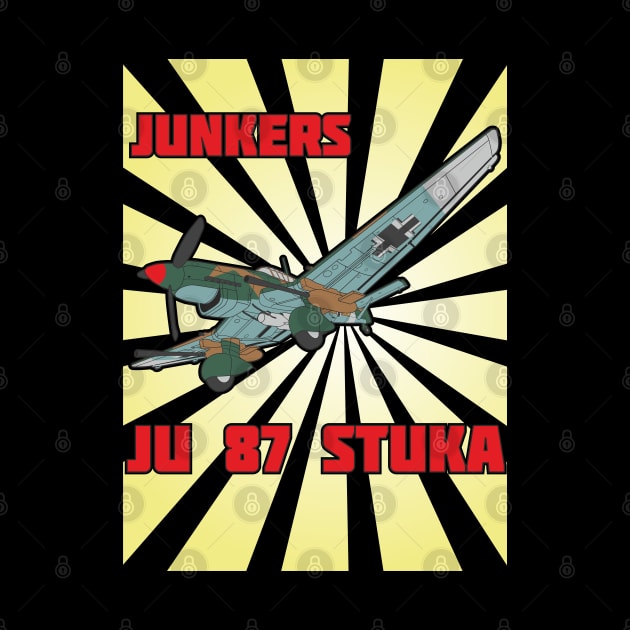 Junkers Ju 87 Stuka by FAawRay