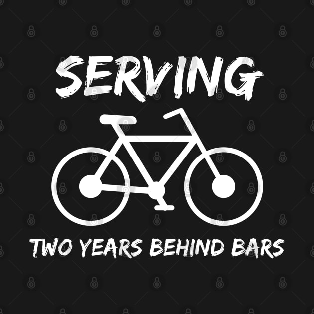 Serving Two Years Behind Bars LDS Mormon Missionary Bicycle Shirt Hoodie Sweatshirt by MalibuSun