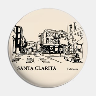 Santa Clarita - California Pin