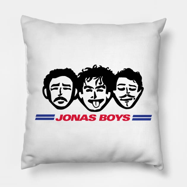 Jonas Boys Pillow by PlanetWeirdPod