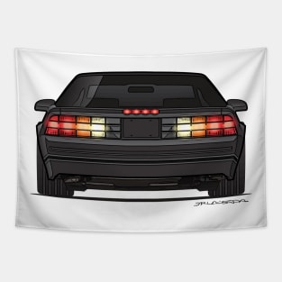 Black Rear Tapestry