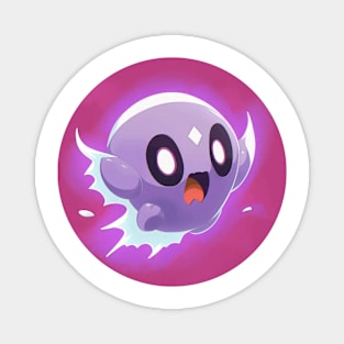 Glowing Ghoulette Magical Ghost Magnet