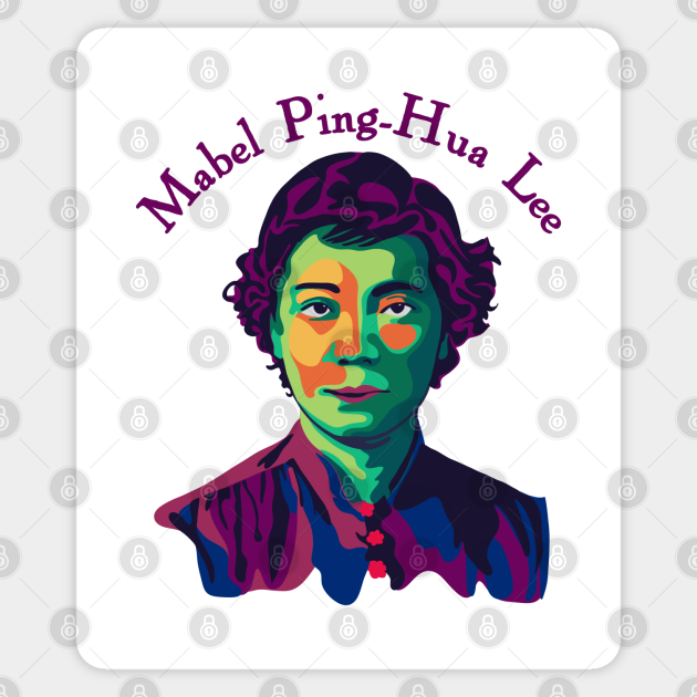 Mabel Ping-Hua Lee - Herstory History - Sticker | TeePublic