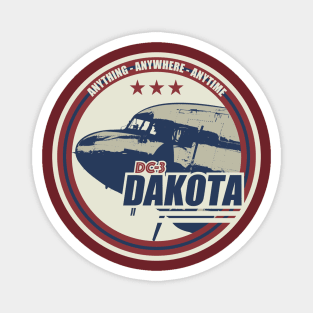 DC-3 Dakota Magnet