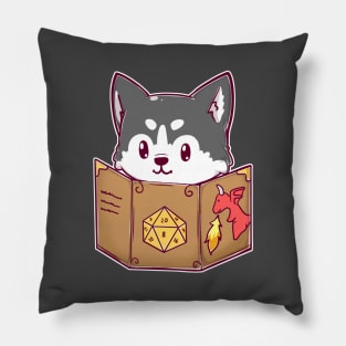 Husky Dungeon Master Pillow