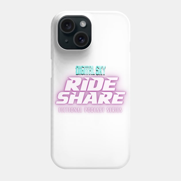 Miscellaneous Items: Digital Sky: Ride Share (White) Phone Case by DigitalSky