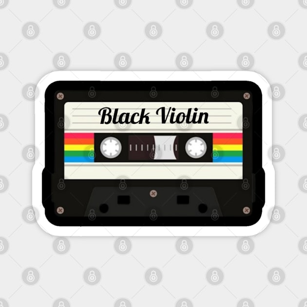 Black Violin / Cassette Tape Style Magnet by GengluStore