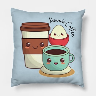 Kawaii Coffee Pillow