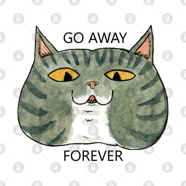 Go-Away Cat by famousdinosaurs