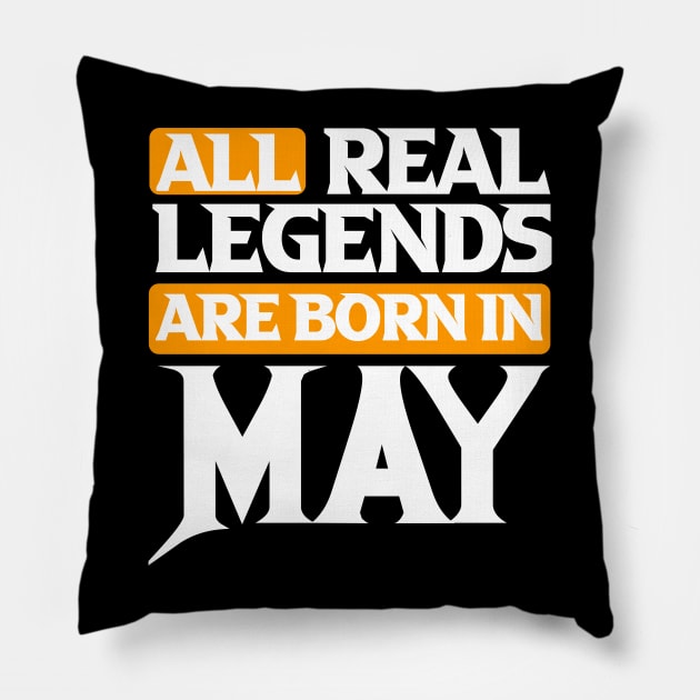 All Real Legends Are May Pillow by Mustapha Sani Muhammad