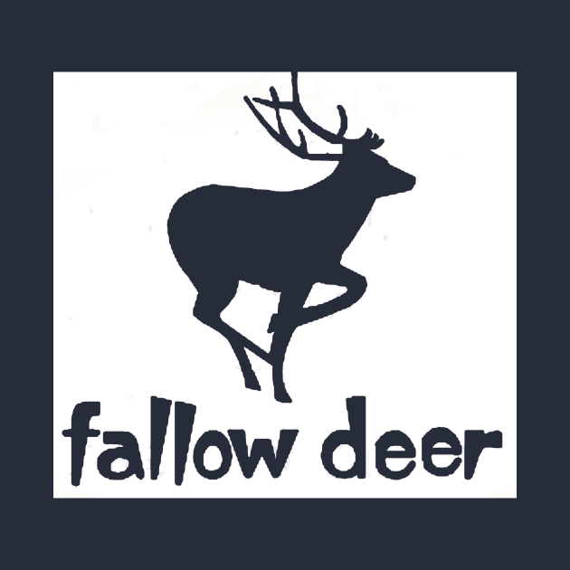 Fallow deer by abloomdesigns