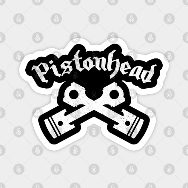 Pistonhead Magnet by cowyark rubbark