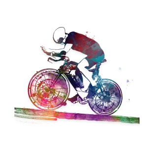 Cyclist sport art #cyclist #sport T-Shirt