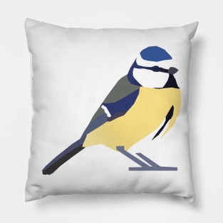 Graphic Nature - Blue Tit Pillow