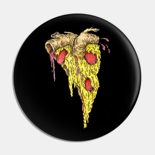 I Heart Pizza Pin by ScottBokma