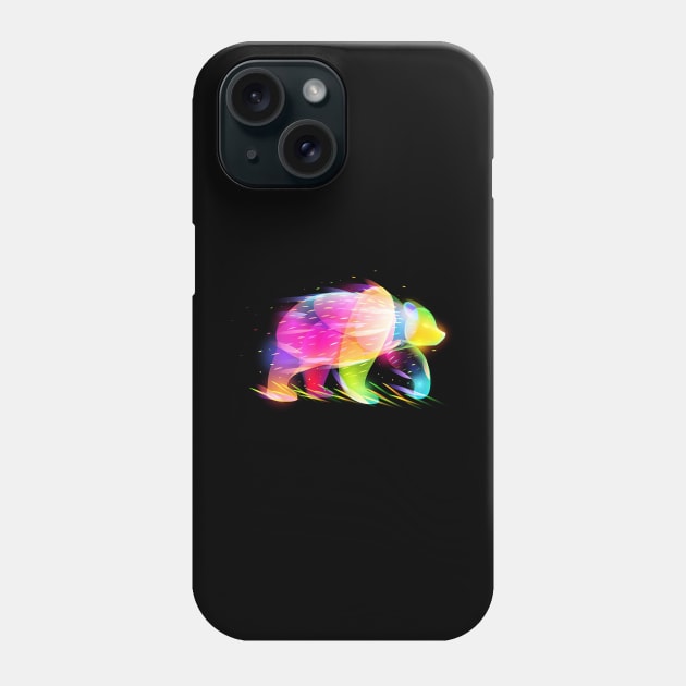 Rainbow Bear Phone Case by GzClaudia