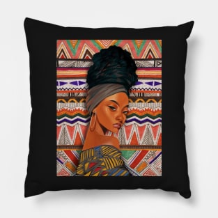 African Beauty Pillow