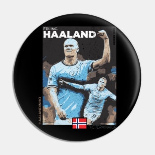 Haaland - Street Art - Soccer Icons Pin