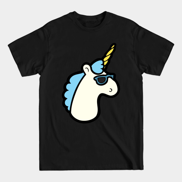 Disover Blue Unicorn - Unicorn - T-Shirt