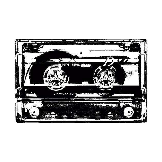 Hipster Cassette tape by chris@christinearnold.com