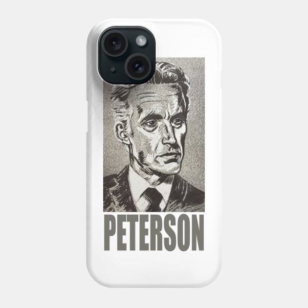 JORDAN PETERSON Phone Case by MasterpieceArt