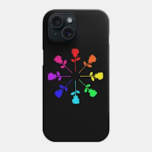 Rainbow Flowers Phone Case