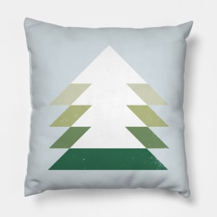 Fir Tree Mountains Pillow