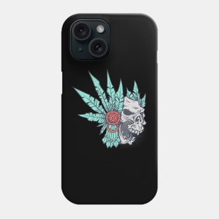 Native-American Skull Phone Case