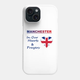 Manchester In Hearts Phone Case