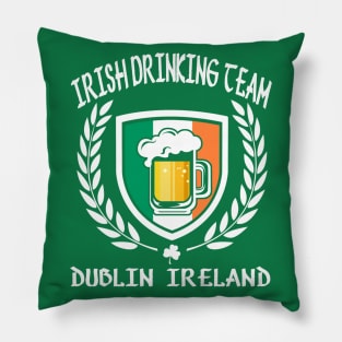 Irish Drinking Team Pillow