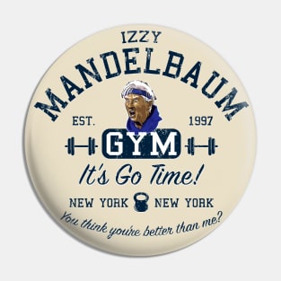 Izzy Mandelbaum Gym Lts Pin