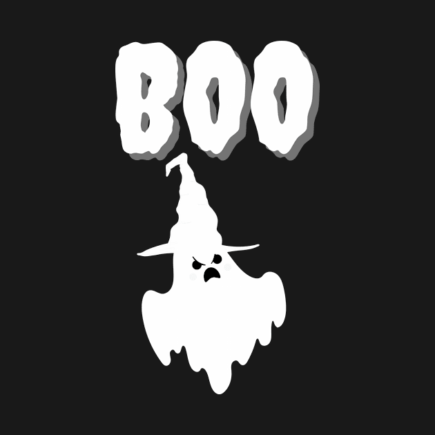 Ghost saying boo by jerranne