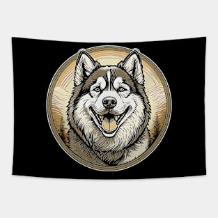 Alaskan Malamute dog Tapestry