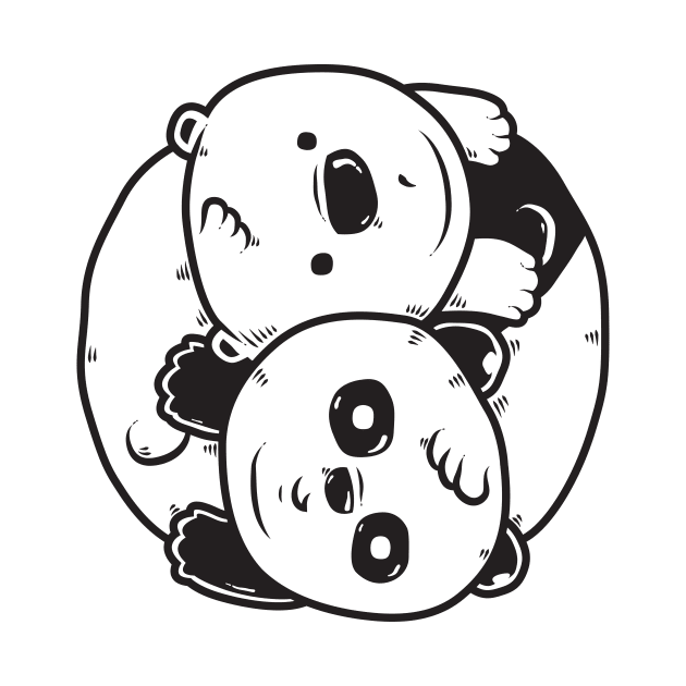 Yin Yang Bear by krisren28