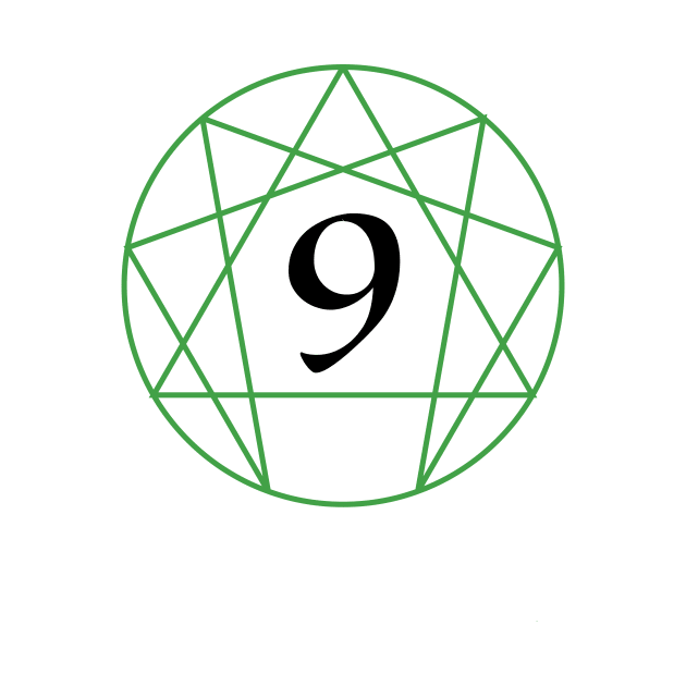 Enneagram Nine - the Peacemaker (Number Only) by enneashop