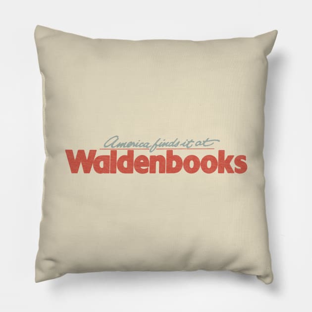 Waldenbooks Pillow by Turboglyde