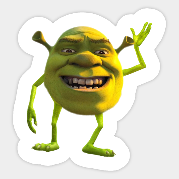 Shrek Wazowski - Shrek - Sticker