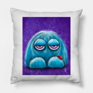 Blue - Warm Fuzzies Pillow