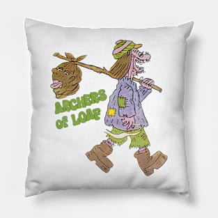 Archers Of Loaf ∆ Retro Style Fan Design Pillow