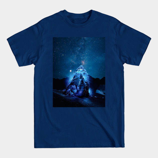 Ice Monolith - Digital Artwork - T-Shirt