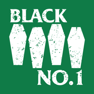 "BLACK NO 1 COFFINS" GREEN WHITE T-Shirt