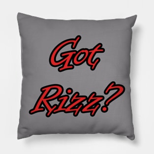 Got Rizz? Pillow