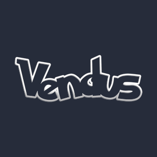 Vendus White Outline T-Shirt