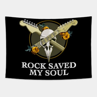 Rock saved my soul Tapestry