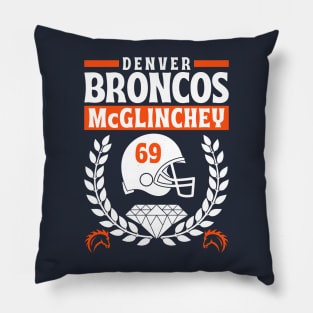 Denver Broncos McGlinchey 69 Edition 2 Pillow