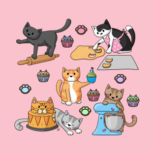 Baking Cats T-Shirt